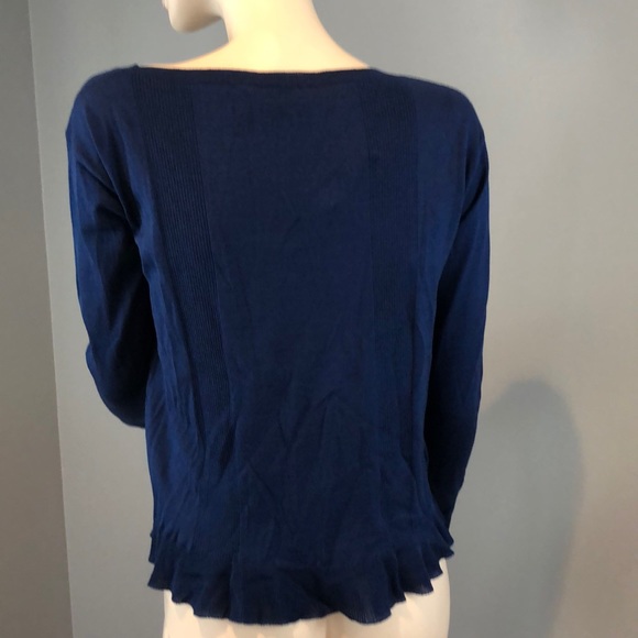 NWT Prada Blue  Sweater Sz 38/US 2 - Picture 8 of 16